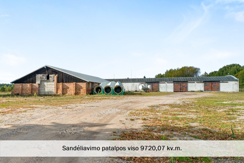 Parduodamos administracinės, kitos paskirties, sandėliavimo patalpos M. Jankaus g., Pagėgių m., Pagėgių sav., 10406.9 m2 ploto 28