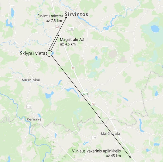 Parduodamas  sklypas Užušilių g., Vileikiškių k., Širvintų r. sav., 31.23 a ploto 16