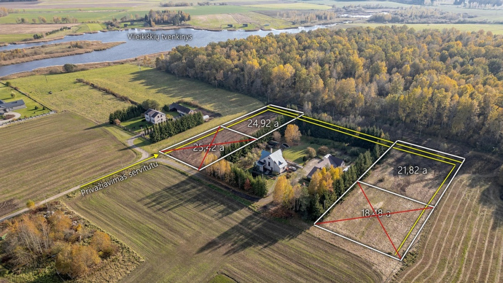 Parduodamas  sklypas Užušilių g., Vileikiškių k., Širvintų r. sav., 31.23 a ploto 3