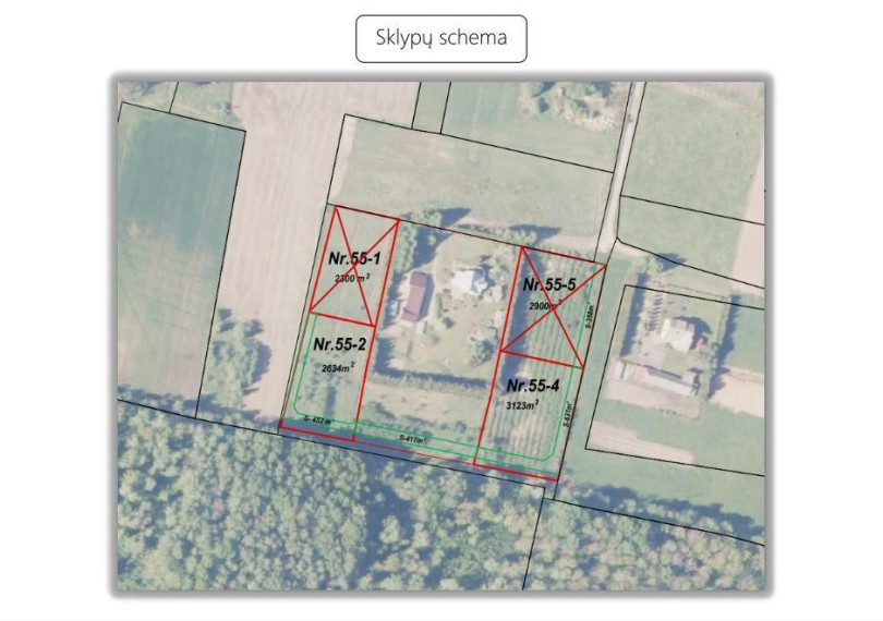 Parduodamas  sklypas Užušilių g., Vileikiškių k., Širvintų r. sav., 31.23 a ploto 9