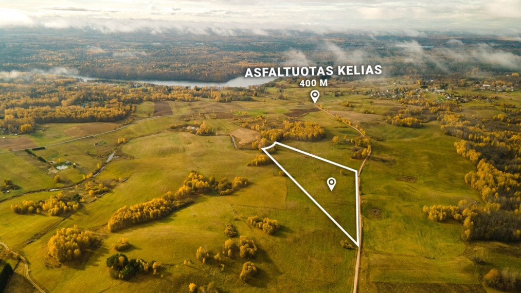 Parduodamas  sklypas Turliškių k., Molėtų r. sav., 185 a ploto 8