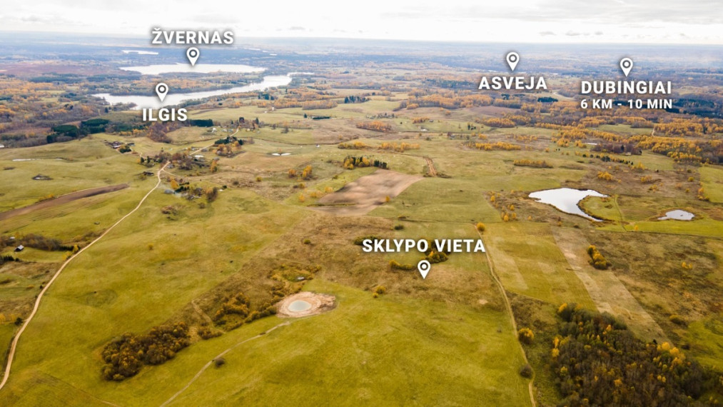Parduodamas  sklypas Murališkių k., Molėtų r. sav., 260 a ploto 8