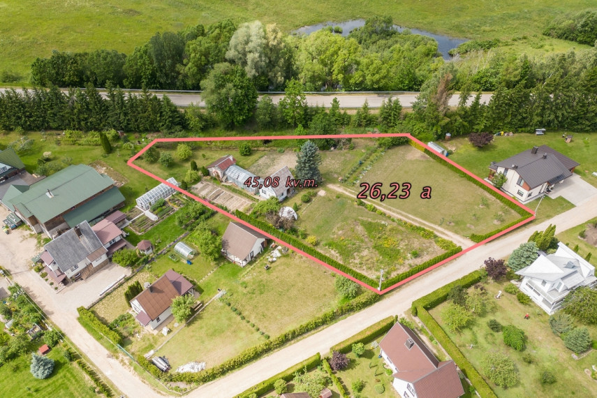 Parduodamas namas Lakštingalų g., Vosgėlių k., Utenos r. sav., 45.06 m2 ploto, 1 aukštai 3