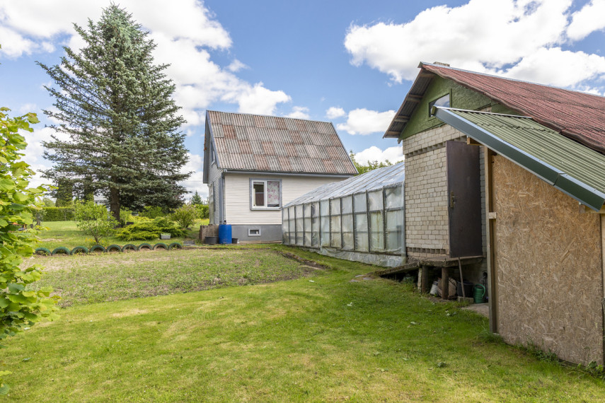 Parduodamas namas Lakštingalų g., Vosgėlių k., Utenos r. sav., 45.06 m2 ploto, 1 aukštai 2