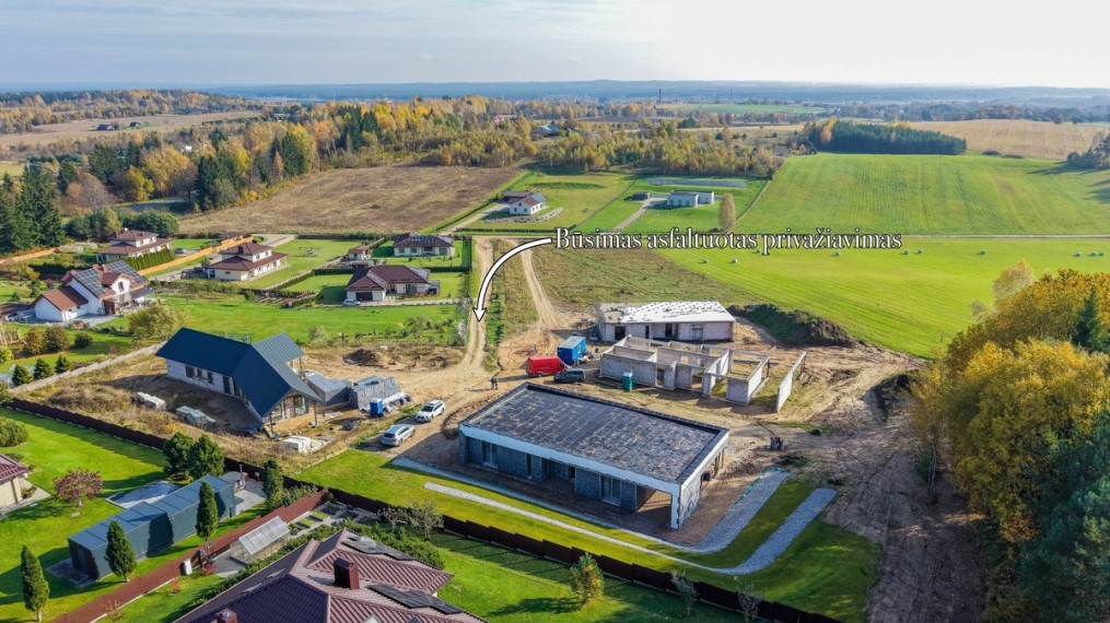 Parduodamas namas Slėnio g., Mykoliškių k., Vilniaus r. sav., 165 m2 ploto, 1 aukštai 10