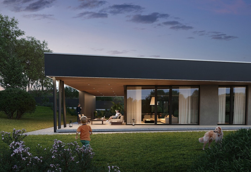 Parduodamas namas Slėnio g., Mykoliškių k., Vilniaus r. sav., 158 m2 ploto, 1 aukštai 3