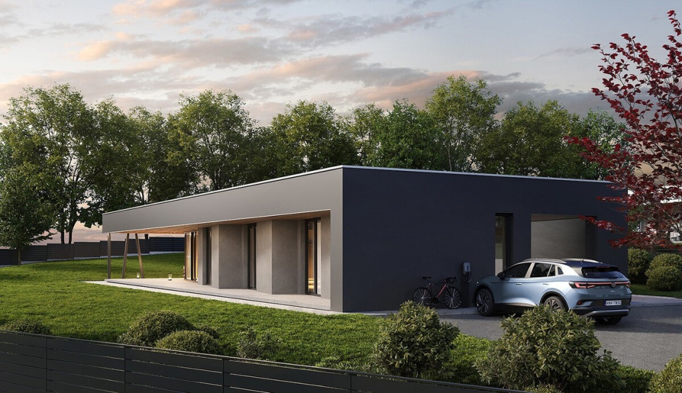 Parduodamas namas Slėnio g., Mykoliškių k., Vilniaus r. sav., 158 m2 ploto, 1 aukštai 4