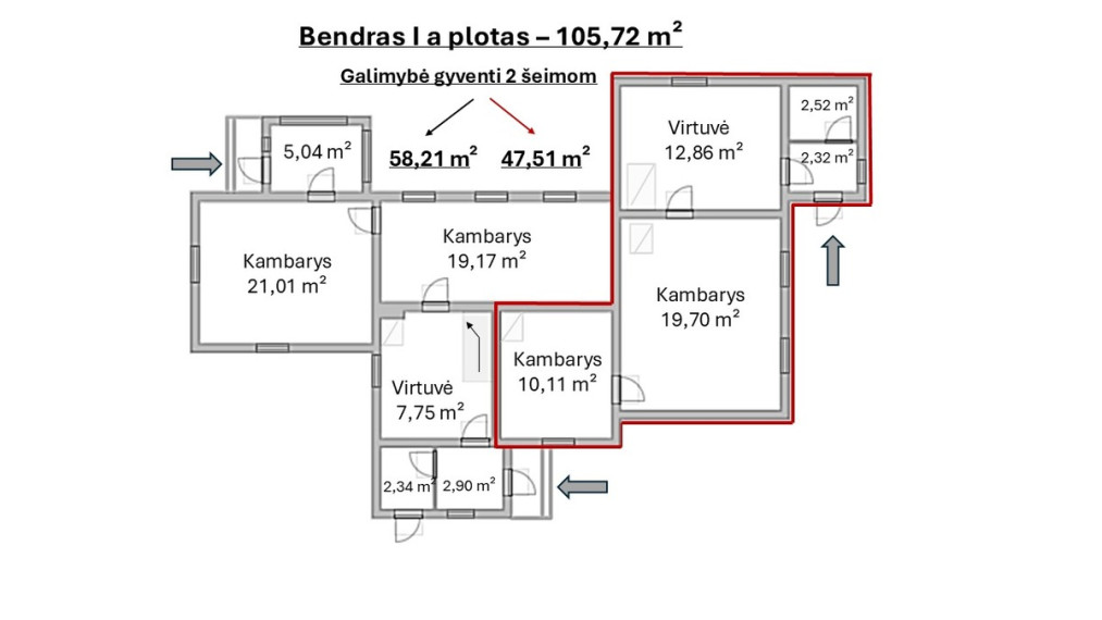 Parduodamas namas Švepelių g., Rimkai, Klaipėdos m., Klaipėdos m. sav., 190.72 m2 ploto 6