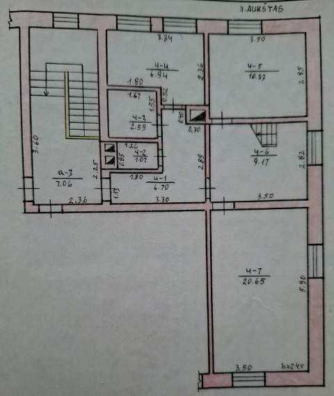 Parduodamas butas Vytauto g., Meškučių k., Alytaus r. sav., 116.42 m2 ploto, 5 kambariai 25