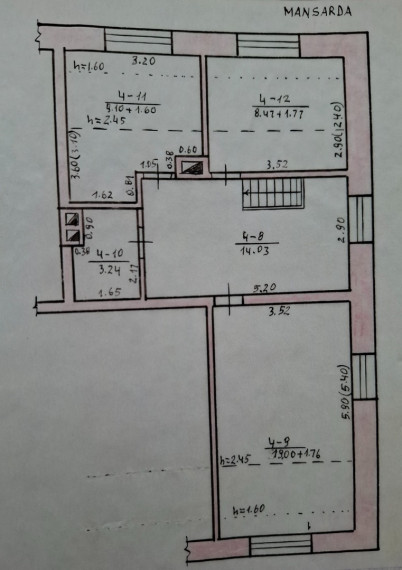 Parduodamas butas Vytauto g., Meškučių k., Alytaus r. sav., 116.42 m2 ploto, 5 kambariai 26