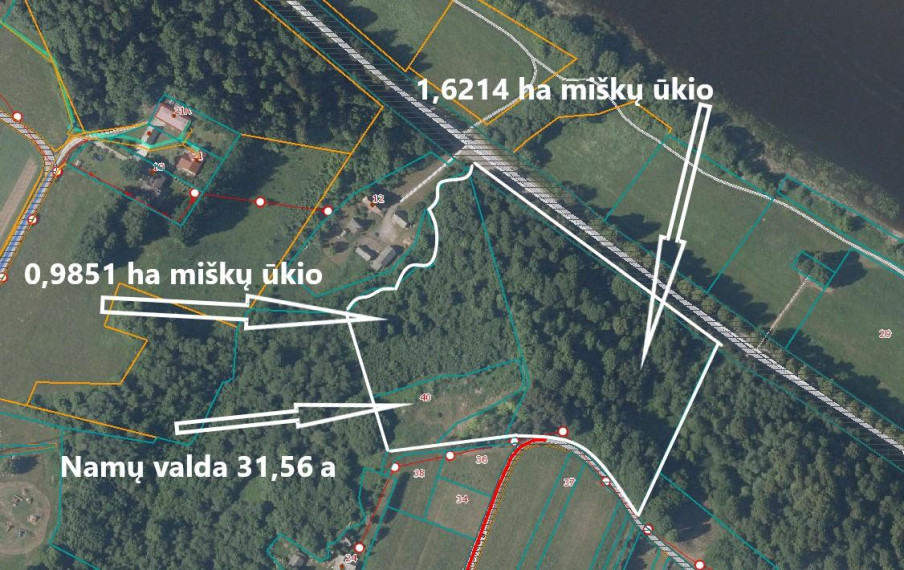 Parduodamas sklypas Versmės g., Kluoniškių k., Kauno r. sav., 292.21 a ploto 20