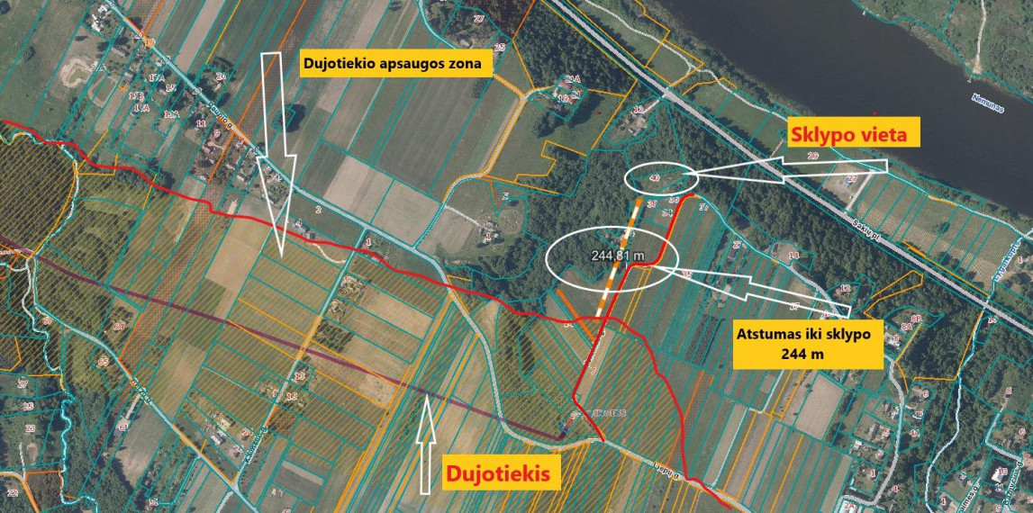 Parduodamas sklypas Versmės g., Kluoniškių k., Kauno r. sav., 292.21 a ploto 21