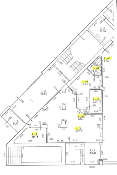 Nuomojamos gamybinės, maitinimo patalpos Vilniaus g., Centras, Šiaulių m., Šiaulių m. sav., 100.73 m2 ploto 8