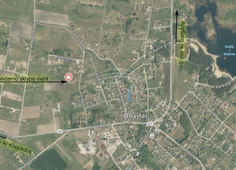 Parduodamas sklypas Dovilų mstl., Klaipėdos r. sav., 10 a ploto Parduodamas sklypas Dovilų mstl., Klaipėdos r. sav., 10 a ploto