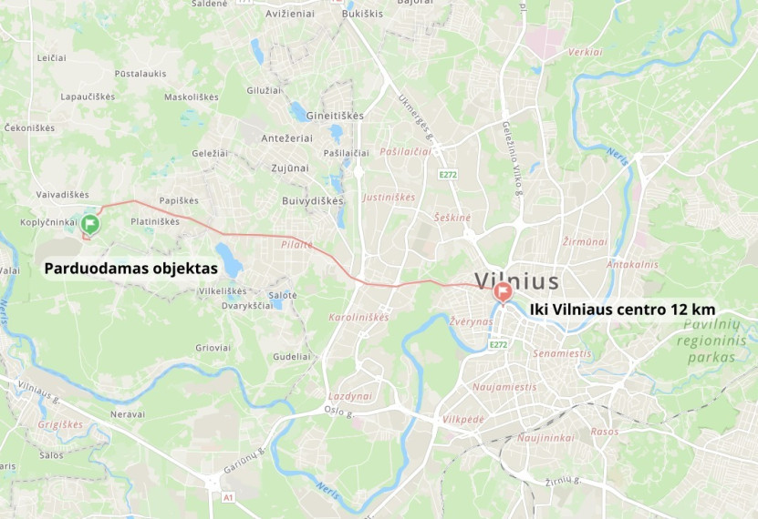 Parduodamas kitos paskirties sklypas Kalnų g., Naujosios vs., Vilniaus r. sav., 11 a ploto 7