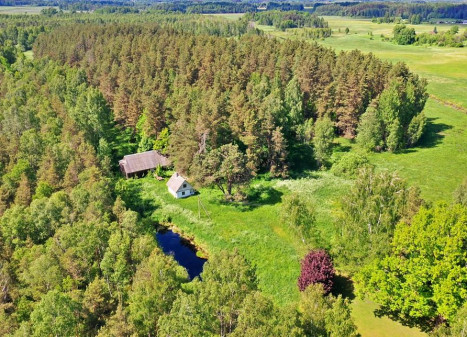 Parduodamas namas Antatiškių k., Molėtų r. sav., 35.00 m² ploto 2 kambariai