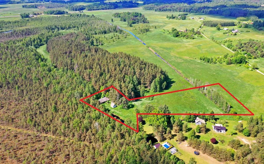 Parduodamas namas Antatiškių k., Molėtų r. sav., 35.00 m² ploto 2 kambariai 2