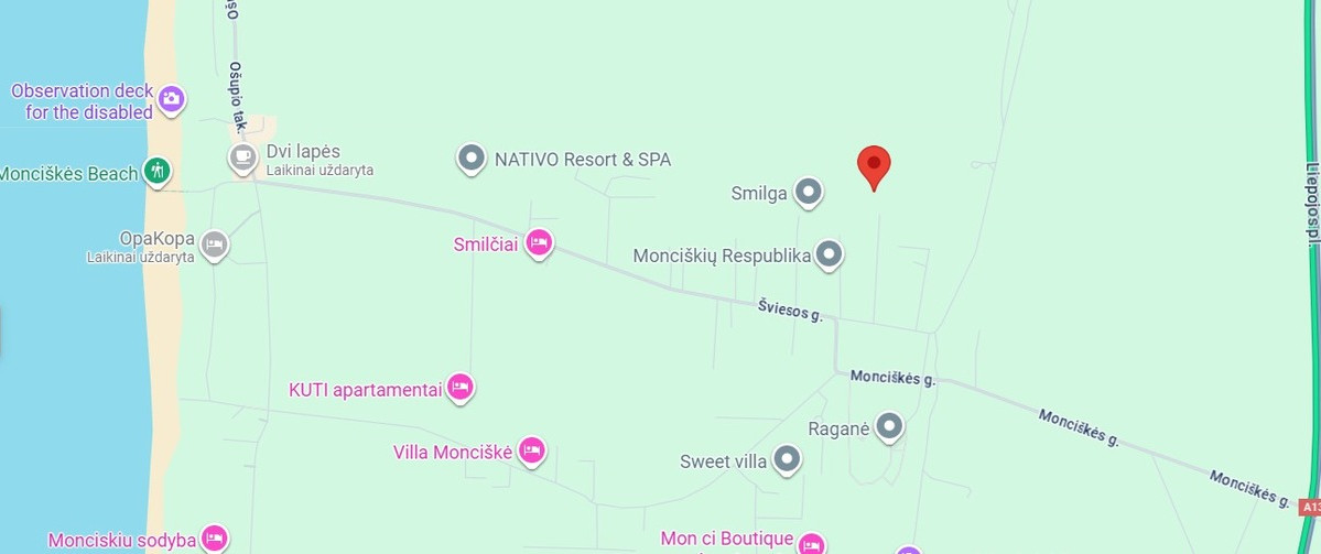 Parduodamas namas Žibų g., Monciškės, Palangos m., Palangos m. sav., 173.56 m2 ploto, 1 aukštai 50