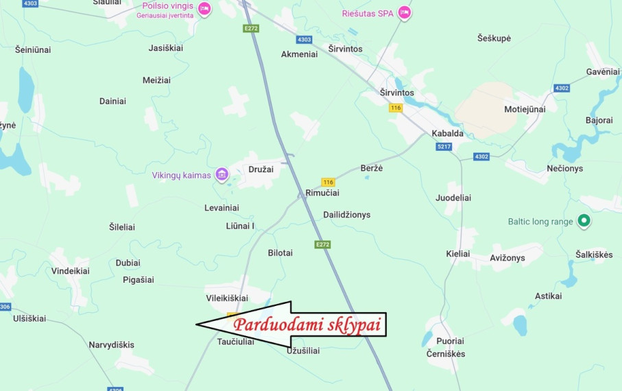 Parduodamas  sklypas Smailių k., Širvintų r. sav., 1299.57 a ploto 21