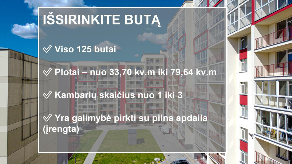 Parduodamas butas Rygos g., Justiniškės, Vilniaus m., Vilniaus m. sav., 35.40 m² ploto 1 kambarys 17