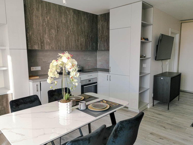 Parduodamas butas Rygos g., Justiniškės, Vilniaus m., Vilniaus m. sav., 35.40 m² ploto 1 kambarys 5