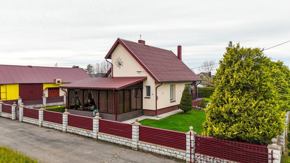 Parduodamas namas Alytaus g., Lybiškių k., Jurbarko r. sav., 150 m2 ploto, 1 aukštai 27