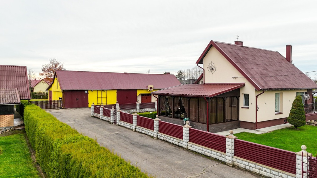 Parduodamas namas Alytaus g., Lybiškių k., Jurbarko r. sav., 150 m2 ploto, 1 aukštai 28