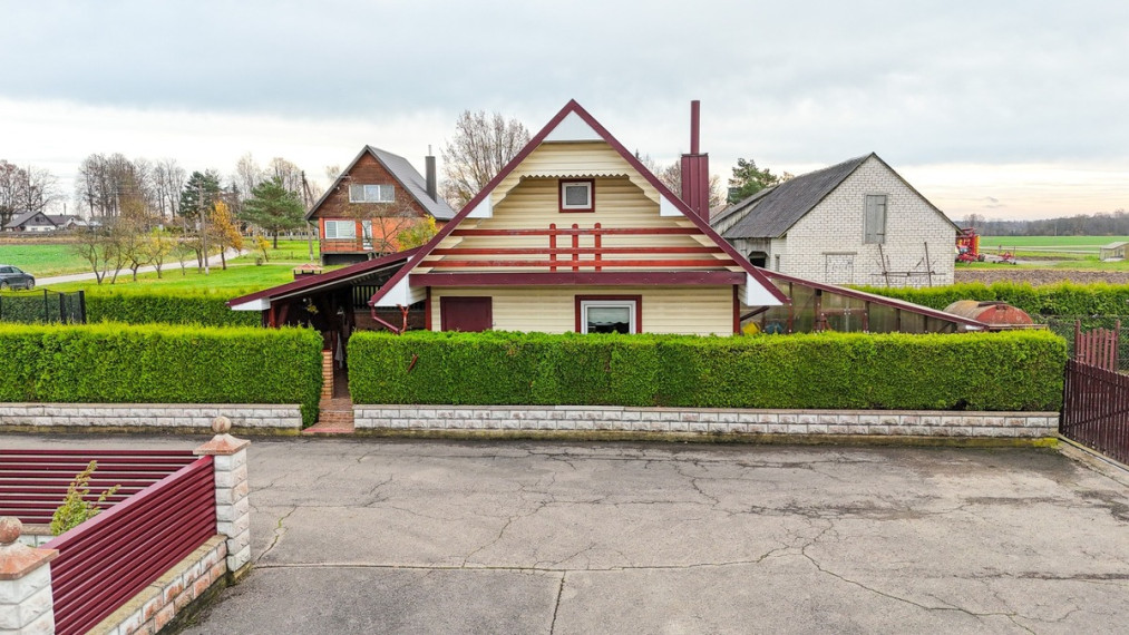 Parduodamas namas Alytaus g., Lybiškių k., Jurbarko r. sav., 150 m2 ploto, 1 aukštai 30