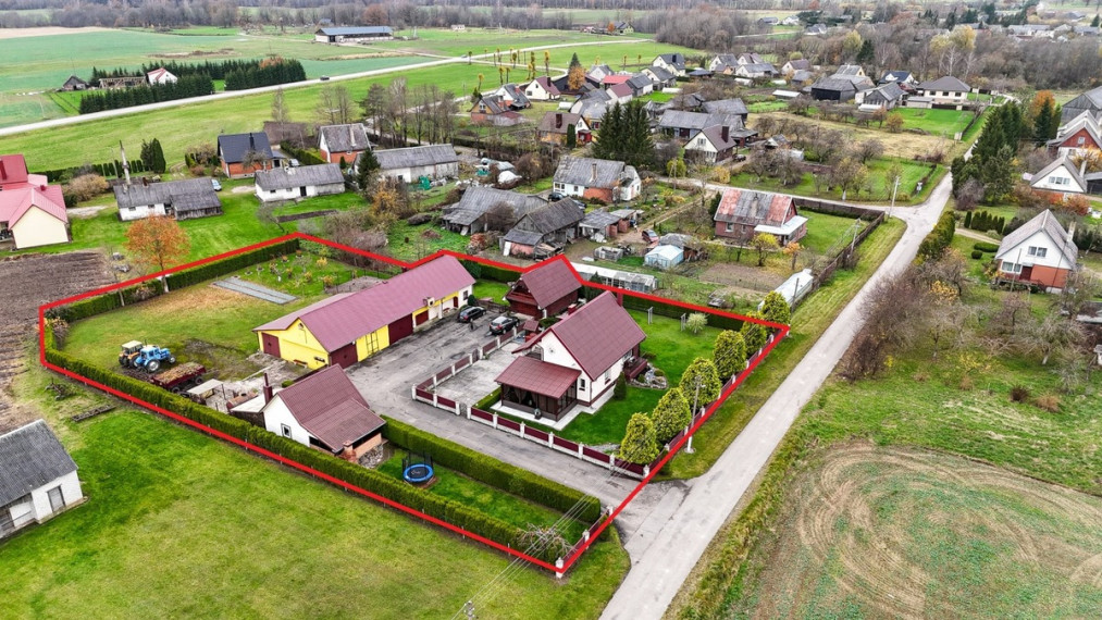Parduodamas namas Alytaus g., Lybiškių k., Jurbarko r. sav., 150 m2 ploto, 1 aukštai 36