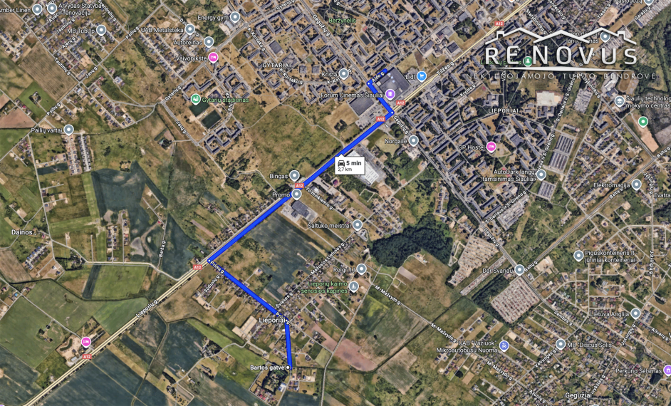 Parduodamas namas Nadruvių g., Lieporių k., Šiaulių r. sav., 97.89 m² ploto 4 kambariai 31