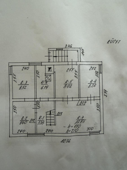 Parduodamas namas Grinkiškio g., Kairėnėlių k., Radviliškio r. sav., 159.90 m² ploto 4 kambariai 25