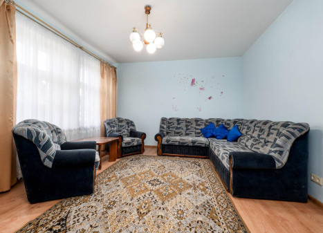 Parduodamas butas Vilniaus g., Baltosios Vokės m., Šalčininkų r. sav., 62.31 m² ploto 3 kambariai Parduodamas butas Vilniaus g., Baltosios Vokės m., Šalčininkų r. sav., 62.31 m² ploto 3 kambariai