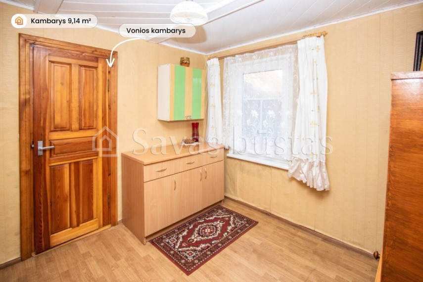 Parduodamas namas Ylakių mstl., Skuodo r. sav., 101.92 m2 ploto, 1 aukštai 7