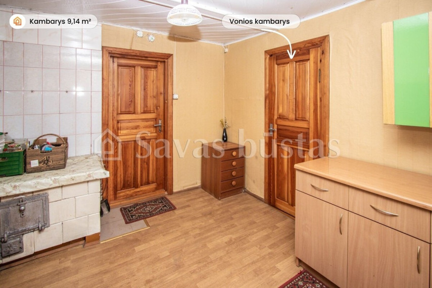 Parduodamas namas Ylakių mstl., Skuodo r. sav., 101.92 m2 ploto, 1 aukštai 8