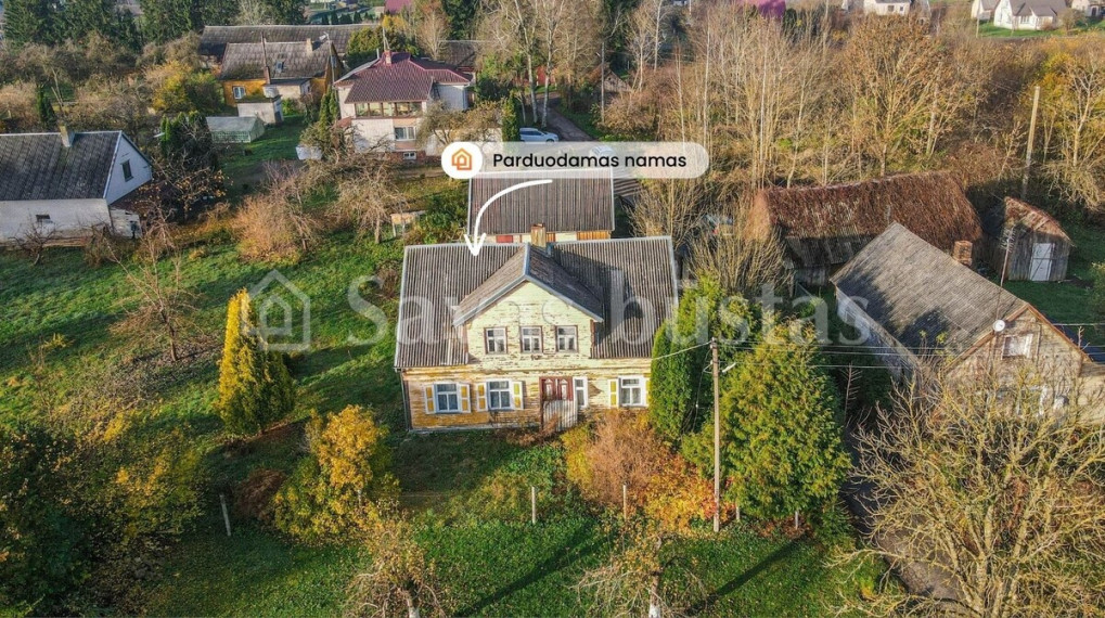 Parduodamas namas Ylakių mstl., Skuodo r. sav., 101.92 m2 ploto, 1 aukštai 14