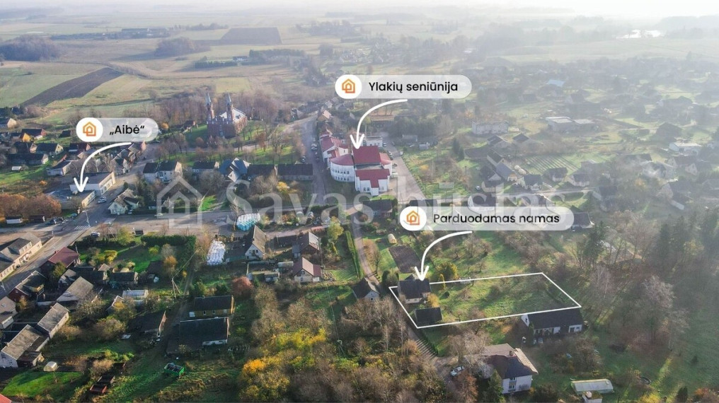 Parduodamas namas Ylakių mstl., Skuodo r. sav., 101.92 m2 ploto, 1 aukštai 15