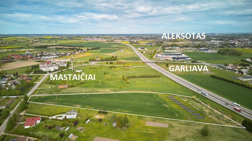 Parduodamas sklypas Garliavos g., Mastaičių k., Kauno r. sav., 255 a ploto 1