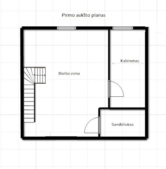 Parduodamos  patalpos Gelvonų g., Šeškinė, Vilniaus m., Vilniaus m. sav., 100 m2 ploto 16