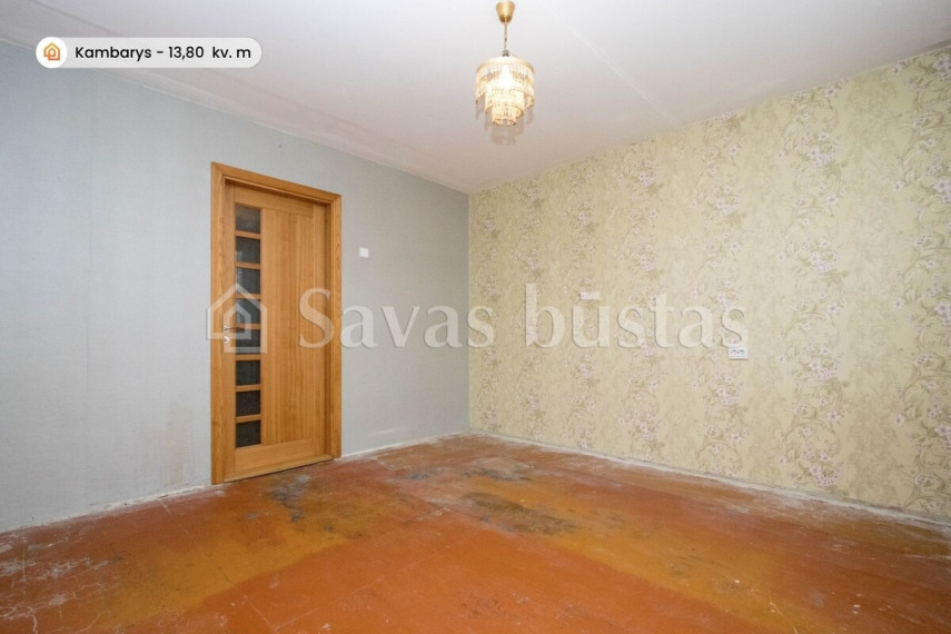Parduodamas butas Kužių mstl., Šiaulių r. sav., 76.77 m2 ploto, 4 kambariai 8