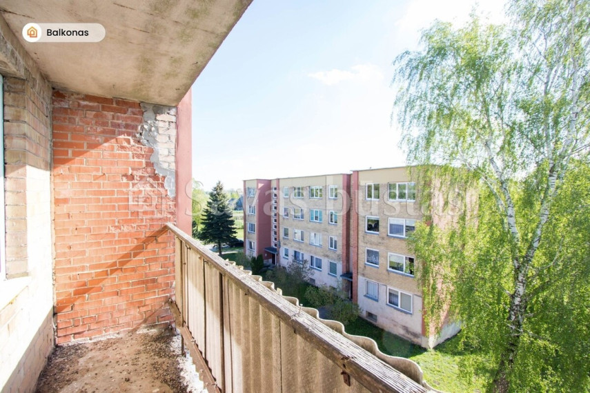 Parduodamas butas Kužių mstl., Šiaulių r. sav., 76.77 m2 ploto, 4 kambariai 4