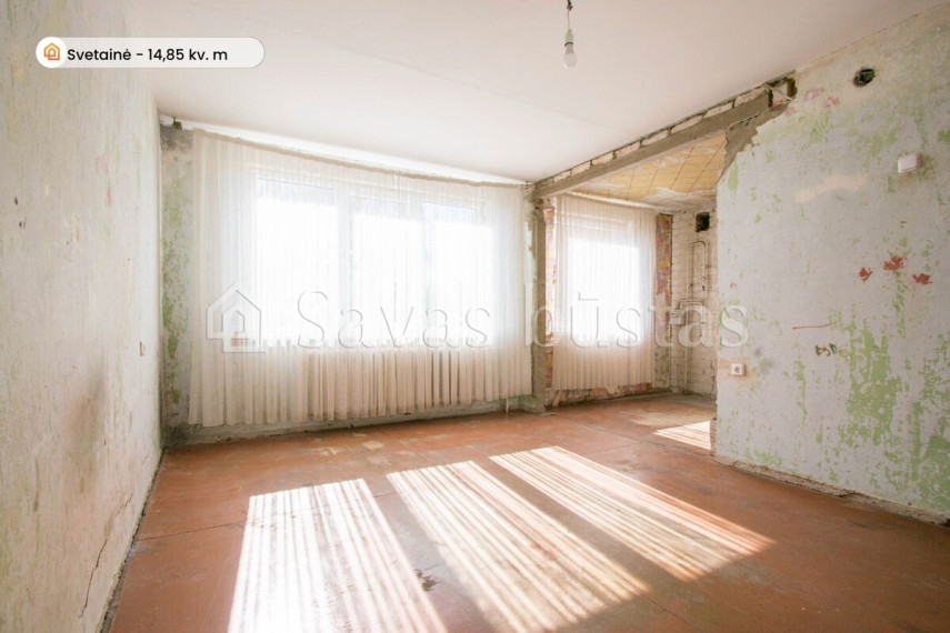 Parduodamas butas Kužių mstl., Šiaulių r. sav., 76.77 m2 ploto, 4 kambariai 12
