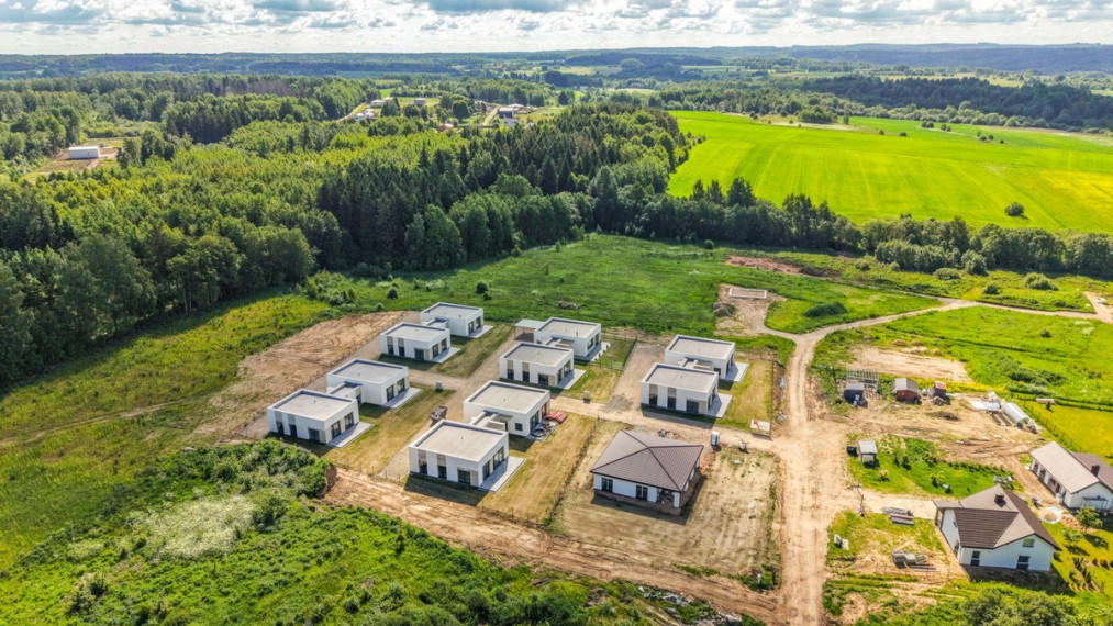 Parduodamas namas Panoramos g., Parapijoniškių k., Vilniaus r. sav., 104 m2 ploto, 1 aukštai 35