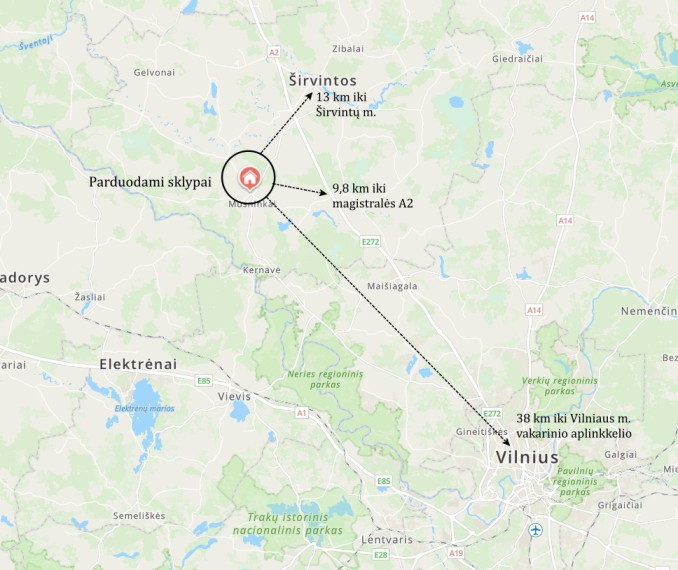 Parduodamas  sklypas Gaisrinės g., Musninkų mstl., Širvintų r. sav., 26 a ploto 14