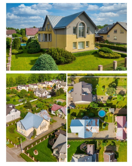 Parduodamas namas Riešutų g., Staniūnų k., Panevėžio r. sav., 642 m2 ploto, 2 aukštai 3