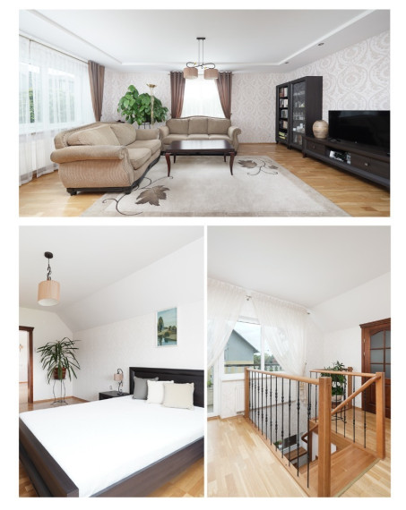 Parduodamas namas Riešutų g., Staniūnų k., Panevėžio r. sav., 642 m2 ploto, 2 aukštai 47