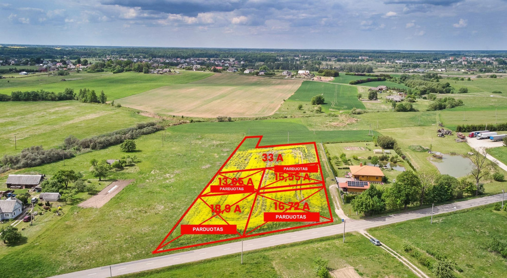 Parduodamas sklypas Titnagų k., Kaišiadorių r. sav., 33 a ploto 4