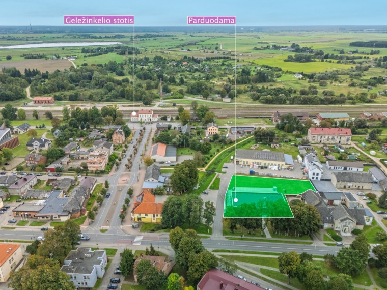 Parduodamos kitos paskirties, paslaugų, prekybos patalpos Vilniaus g., Pagėgių m., Pagėgių sav., 586.57 m2 ploto 18