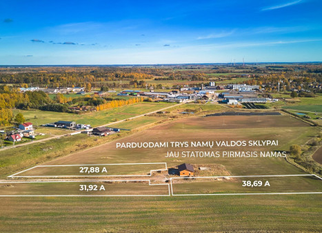 Parduodamas sklypas Strazdų g., Ilgakiemio k., Kauno r. sav., 27.88 a ploto Parduodamas sklypas Strazdų g., Ilgakiemio k., Kauno r. sav., 27.88 a ploto