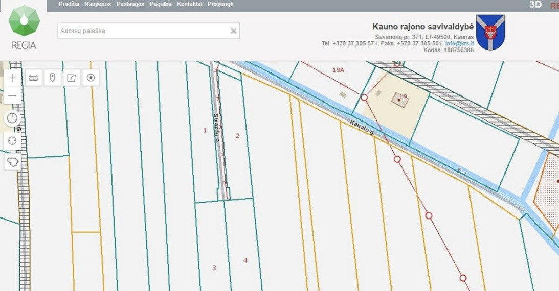 Parduodamas sklypas Strazdų g., Ilgakiemio k., Kauno r. sav., 27.88 a ploto 9