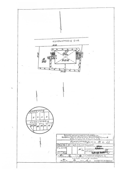 Parduodamas butas Konduktorių g., Naujininkai, Vilniaus m., Vilniaus m. sav., 52.32 m² ploto 2 kambariai 11